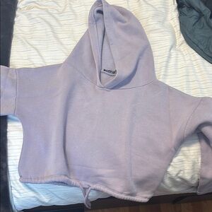 Lavender Hooded Women's Sweater